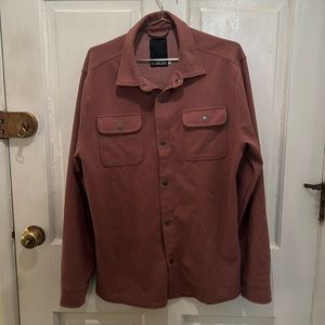 Linksoul Wyeth shirt jacket. Large. Clay color.